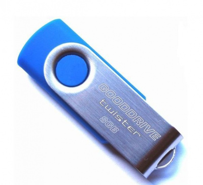 USB Drive 8GB GOODDRIVE Twister blue