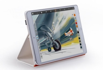 Чехол-книжка iPad Air Momax Modern Note белый