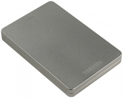 Внешний жёсткий диск 1Tb Toshiba Canvio Alu (HDTD310ES3DA) USB 3.0 серебро