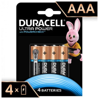 Батарейка DURACELL Ultra Power AAA  BL4