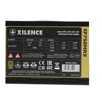 Блок питания XILENCE XP750MR9 750W BRONZE