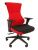 Игровое кресло Chairman Game 10, Ткань красная/черная