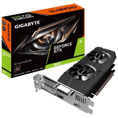 Видеокарта GeForce GTX 1650 4GB GDDR6 Gigabyte (GV-N1650OC-4GL)