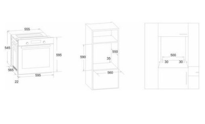 Духовой шкаф электрический Luxdorf B6EO16050