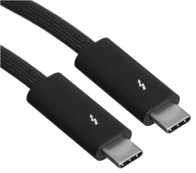 Кабель USB Type-C - USB Type-C чёрный 3м Apple Thunderbolt 4 (MWP02)