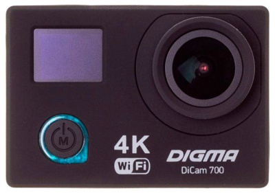 Экшн-камера DIGMA DiCam 700 черн