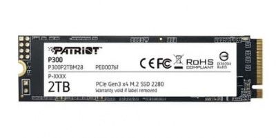 SSD-накопитель 128GB Patriot P300 M2 2280 PCIe P300P128GM28 40 TBW