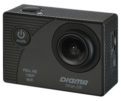 Экшн-камера Digma DiCam 235 Black