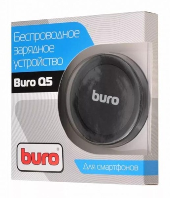 Беспроводное зарядное устройство Buro Q5 1.0A