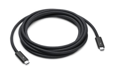 Кабель USB Type-C - USB Type-C чёрный 1.8м Apple Thunderbolt 4 (MN713)