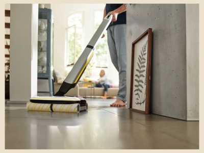 Электрошвабра KARCHER FC 7 Cordless White 1.055-701.0