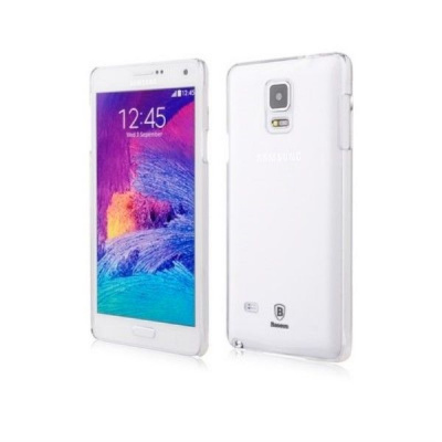Накладка Samsung Note4 n900f Baseus Sky Case white