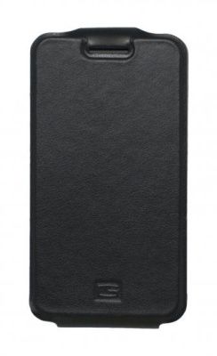 Универсальный чехол-книжка Gresso. Модерн верт. с силикон. шеллом. (размер 4,2-4,5") черный