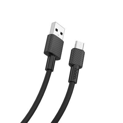 Кабель HOCO X29 Superior charging data cable USB for Micro 1M Black