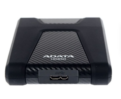 Внешний жёсткий диск 1Tb A-Data (AHD650-1TU3-CBK) USB 3.0 black