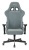 Игровое кресло Zombie VIKING KNIGHT Fabric серо-голубой Light-28 с подголов. крестовина металл