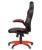 Игровое кресло Chairman Game 18, Экокожа черная/Ткань TW-19 красная