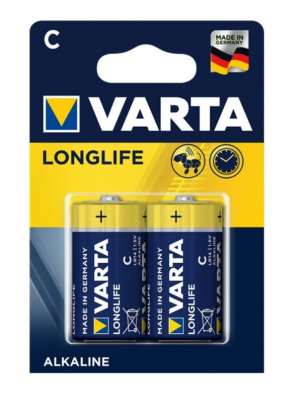 Батарейка VARTA 4714 LONGLIFE LR14 BL2