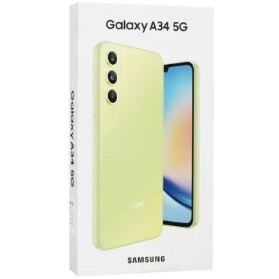 Смартфон SAMSUNG GALAXY A34 8/128GB A346 Green AR