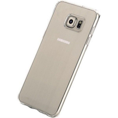 Накладка Samsung S6 edge plus D&A силикон прозрачный 0,4mm