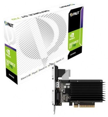 Видеокарта GeForce GT 710 2GB PALIT (GT 710 PALIT 64BIT)