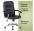 Офисное кресло BRABIX Bit EX-550 хром, экокожа, черное, 531838