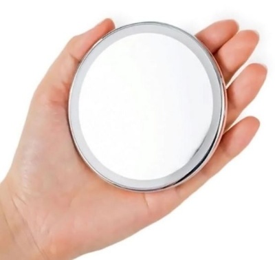 Зеркало портативное для макияжа Xiaomi Youpin Jordan & Judy HD LED Silver