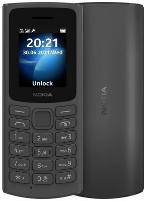 Телефон мобильный Nokia 105 4G Dual Sim black (TA-1378)