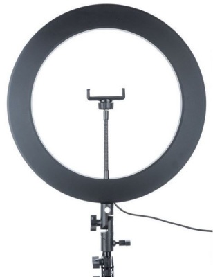 Лампа кольцевая M360 36см черная