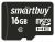 Карта памяти microSDHC 16GB Smartbuy  Class 10 (с адаптером SD)LE
