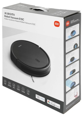 Пылесос-робот Xiaomi Mi Robot Vacuum E10С Black