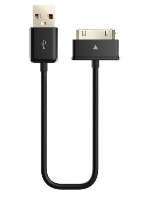 Кабель OLMIO для Samsung Galaxy Tab USB 2.0 Черный <1м/2.1A>