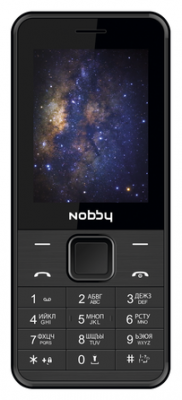 Телефон мобильный Nobby 200 Black