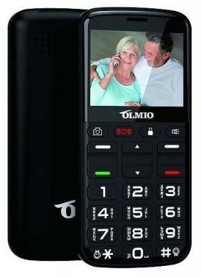Телефон мобильный Olmio C27 Black