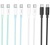 Кабель HOCO X68 True color fast charging data cable Type-C to Type-C Черный <1м/3A/100W>