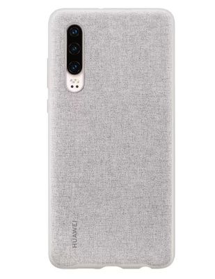 Чехол Huawei P30 PU Case Elegant Grey* 
