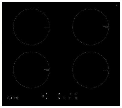 Варочная поверхность индукционная LEX EVI 640-1 Black