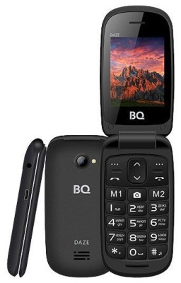 Телефон мобильный BQ 2437 Daze Black