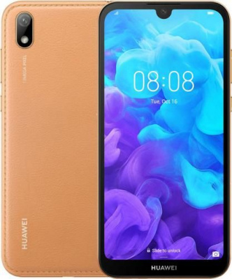Смартфон Huawei Y5 2019 2/32Gb РСТ Янтарный коричневый*