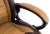 Игровое кресло Woodville Kadis 1726, Искусственная кожа тёмно-бежевая/коричневая