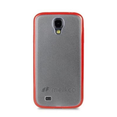 Накладка Samsung S4 I9500  Melkco Combined Dark Red/Transparent white