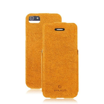 Чехол-книжка iPhone 5-5S Imuca VS Vertical Flip orange