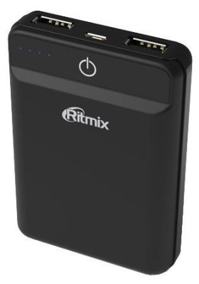 Внешний аккумулятор RITMIX RPB-10003L 10000 mAh Black