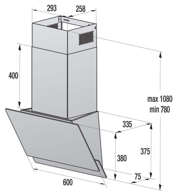 Вытяжка GORENJE WHI 649EB