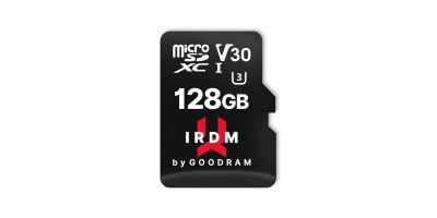 Карта памяти microSDXC 128GB Goodram IRDM V30 UHS I U3 + адаптер