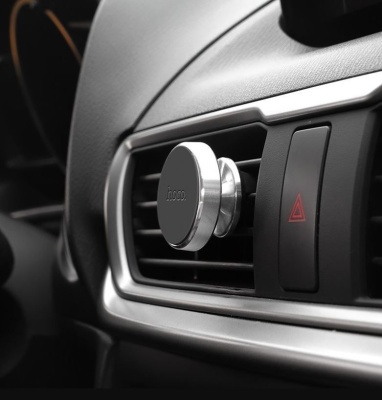 Автомобильный держатель HOCO CA47 Metal magnetic in-car holder for air outlet black