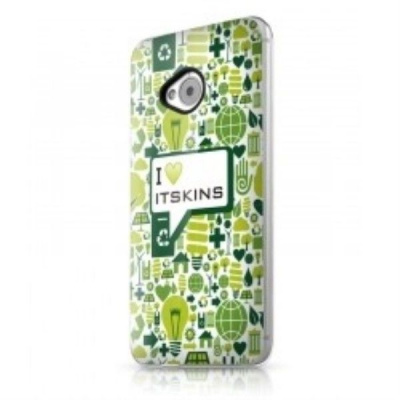 Накладка HTC One M7 Itskins Phantom Green