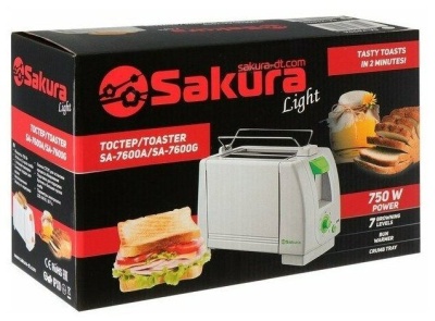 Тостер Sakura SA-7600G купить недорого в интернет-магазин UIMA