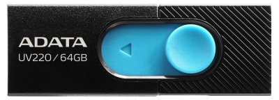 USB 2.0 ADATA 64GB AUV220-64G-RBKBL Black-Blue