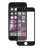 Стекло iPhone 7/8 6D Черная рамка